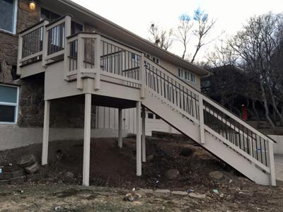 Custom Deck Staircases from Colorado Springs Deck & Fence