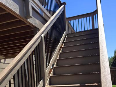 Custom Deck Staircases from Colorado Springs Deck & Fence